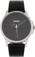 Klocka Hugo First 1530188 Svart