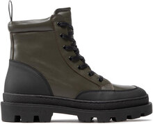 Stövlar Les Deux Tanner Mid-Top Leather Sneaker LDM820022 Grön