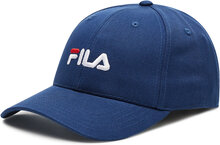 Keps Fila Brasov 6 Panel Cap With Linear Logo Strap Back FCU0019 Mörkblå