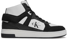 Sneakers Calvin Klein Jeans Basket Cupsole Mid Lth Ml Fad YM0YM00883 Vit