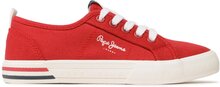 Sneakers Pepe Jeans Brady Basic Boy PBS30549 Röd