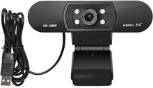 ASHU USB 2.0 Web Digitalkamera Full HD 2.0 Megapixel 1080P Webcams mit Mikrofon