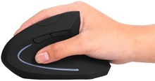 2.4G Wireless Vertikale Maus USB Ergonomische Optische Maus Hohe Präzision Einstellbare 800/1200/1600 DPI 5 Tasten für Mac Laptop PC