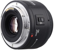 Yongnuo YN35mm F2 Objektiv Weitwinkel-Festautofokus-Objektiv für Canon EF Befestigung EOS-Kamera