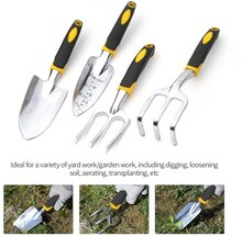 5 Teile / 4 Teile / 3 Teile Hochleistungsgussaluminiumköpfe Gardening Kit Garden Tool Set