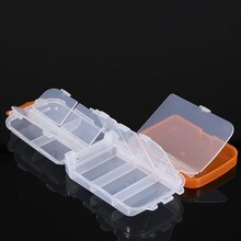 Portable Pill Organizer Box mit Splitter für Kinder Eltern Kunststoff Medizin Vitamin Reise Medikamente Erinnerung täglich