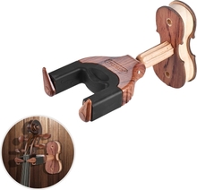 Wandhalterung Violine Geige Viola Aufhänger Haken Halter Keeper Auto Grip System Gummikissen Holz Basis