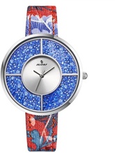 SENORS Fashion Casual Quartz Watch 3ATM Water-resistant Women Watches Genuine Leather Wristwatch Female