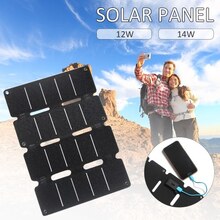 5V Solar Panel Outdoor Tragbare Folding Solar Generator Ultradünne Solar-Notladetafel