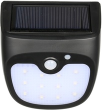 12 LED Solar Wiederaufladbare Motion Sensor Nacht Sicherheit Wandleuchten