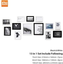 13 Teile / los Xiaomi Eco-kette H7 MDF Faserplatte Qualität Vintage Bilderrahmen