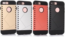 KKmoon Schutzmaßnahmen zurück Fall Auto Shell Cover für Apple iPhone 7 Plus-Smartphone