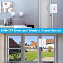 5 STÜCKE SONOFF DW1 Sensor 433 Mhz Tür Fenster Alarm Sensor Wireless Automation Diebstahlwarnanlage Kompatibel Mit RF Brücke Für Smart Home Security Alarm System