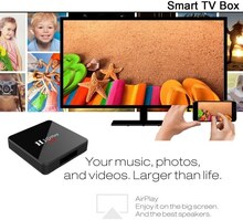 H10 PLAY Smart TV Box Android 9.0 Allwinner H6 Cortex-A53 Quad Core 64 Bit 4GB RAM/32GB ROM 2.4G WiFi Support TF Card H.265 Decoding 6K HD Media Player Set