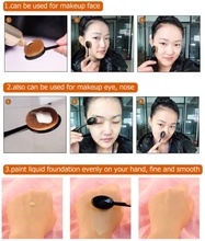 1pc Körper Oval Make-up Pinsel kosmetische Foundation Creme große Größen Blush professionelle Make-up Tool Kosmetik Puderpinsel