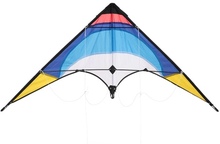 1.3m Bunte Drachen Double Line Lenkdrachen Double Line Kite Glasfaser Rahmen Kite Novice Anfänger Beste Flyer East Assembled