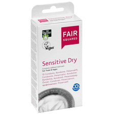 FAIR Squared Sensitive Dry 10-pack Rättvisemärkta kondomer