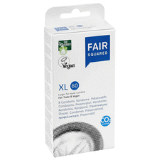 FAIR Squared XL 8-pack Rättvisemärkta kondomer