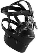 XTREME Head Harness with Zip-up Mouth and Lock