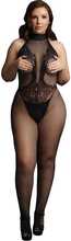 Le Désir Fishnet And Lace Bodystocking Queen Size