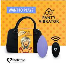 Panty Vibe Remote Controlled Vibrator Purple Trosvibrator