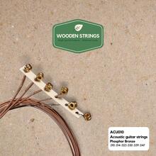 Wooden strings ACU010 western-guitar-strenge, 010-048