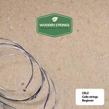 Wooden strings CEL2 cello-strenge