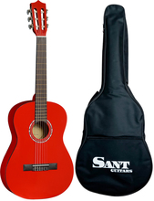 Sant Guitars CJ-36-RD spansk børne-guitar rød