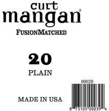 Curt Mangan 20 løs plain-steel guitarstreng .020