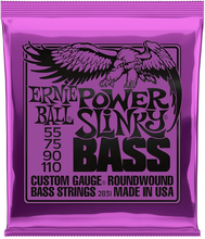 Ernie Ball 2831 Power Slinky Bass bas-strenge, 055-110