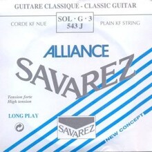 Savarez 544J Alliance D4 løs spansk guitar-streng, blå