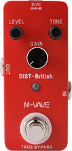 M-vave Dist-British guitar-effekt-pedal