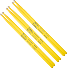 Drum Limousine Fidelity 7A Yellow trommestikker 3-pack