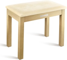 Donner Bench pianokrakk beige