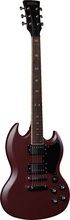 Santana Draco Standard MOR el-gitar maroon oak red