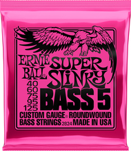 Ernie Ball 2824 Super Slinky Bass 5-strenget bas-strenger