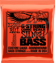 Ernie Ball 2838 Slinky Bass 6-strenget bass-strenger