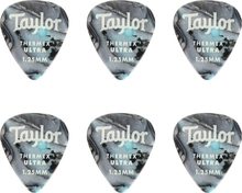 Taylor Thermex ultra picks 1,25mm Abalone 1,50 mm plektre (6 stk)