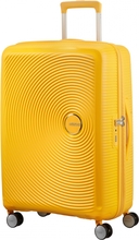 American Tourister Soundbox 67cm - Keskikokoinen Laajennettava Golden Yellow, Keskikokoinen