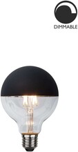 Globen Lighting - Leuchtmittel LED 2,8W Globe Ø95 Topforspejlet E27 Black Globen Lighting