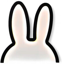 Atelier Pierre - Miffy Wandleuchte Black LEDMood Light Small Atelier Pierre