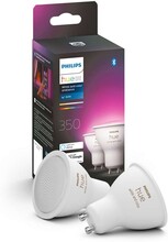 Philips Hue - Philips Hue White & Color 6W Bluetooth GU10 Leuchtmittel 2 Stck. Philips Hue