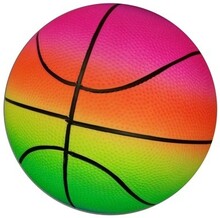 SportMe Basketboll Rainbow 22 cm
