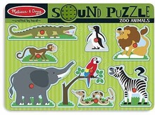 Melissa & Doug Ljudpussel Zoodjur (8-bitar)