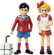 Pippi Långstrump Figurset Tommy och Annika