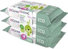 Cleanic Baby ECO Vege Milk Våtservetter 3-pack