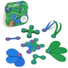 Clixo Itsy Pack 18 delar (Grön/Blå)