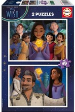 Educa Disney Wish Pussel (2x48-bitar)