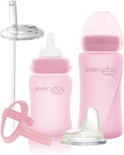 Everyday Baby Nappflaska/ Pipmugg Healthy + Kit (Rose Pink)