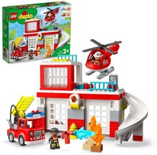 LEGO DUPLO Classic 10970 Brandstation & helikopter